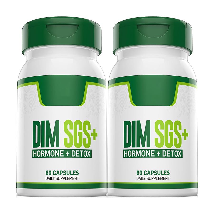 Dim SGS+ Suplemento de hormona y desintoxicación 60 Cápsulas Soporte de equilibrio hormonal más vendido