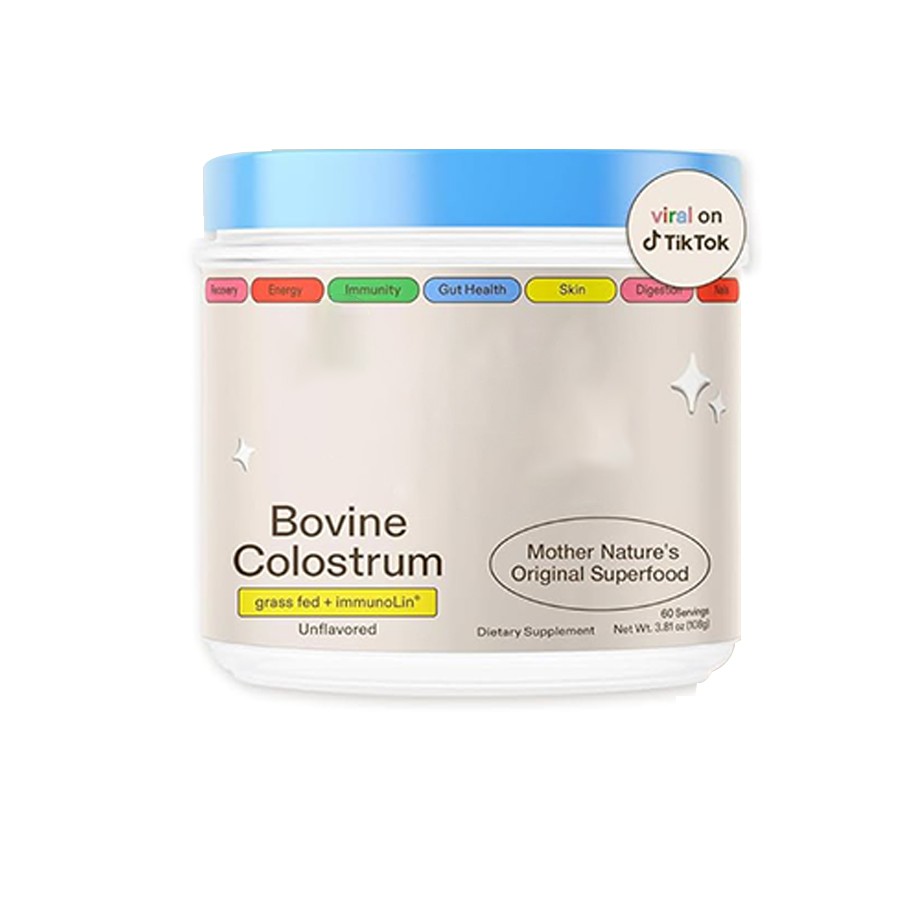 Cápsulas de calostro alimentadas con pasto con ImmunoLin