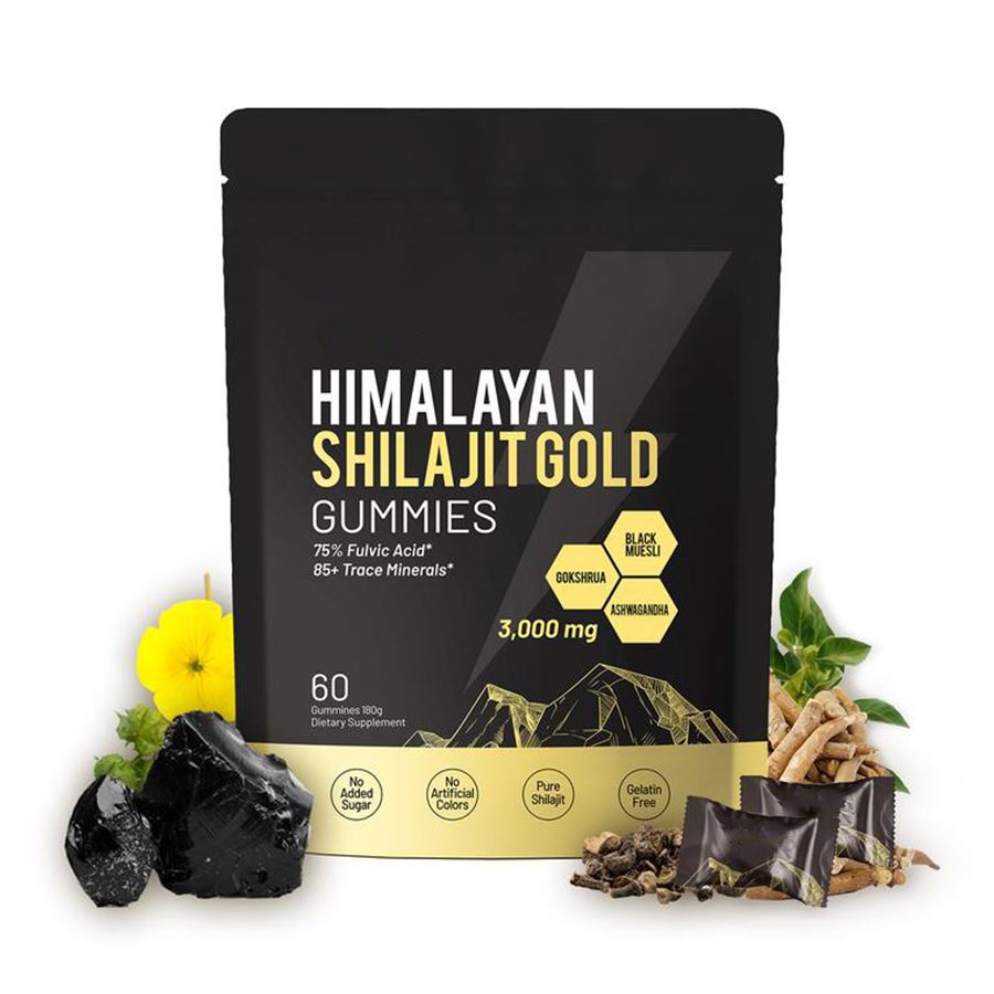 Himalayan Shilajit Gommies Gummies Potent Wellness Elixir