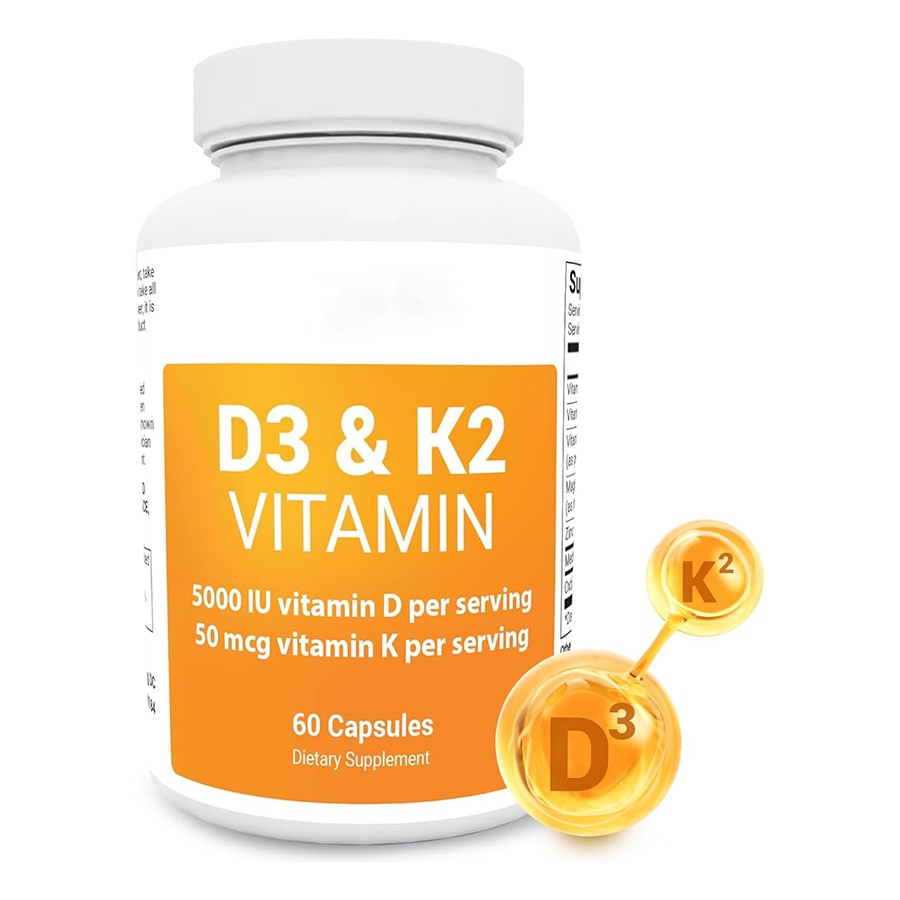 Multivitamina D3 K2 alimentada por plantas