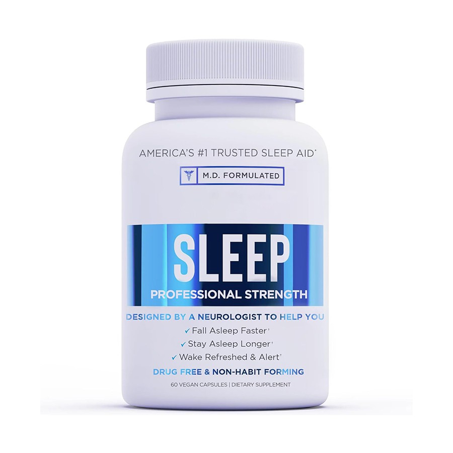 Relleium Sleep Aid de America's 1 Solución sin drogas y sin drogas para un sueño más profundo y restaurativo