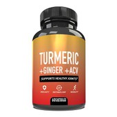 Ginger de cúrcuma ACV Su mezcla totalmente natural para la inmunidad, el apoyo a la inflamación de la movilidad