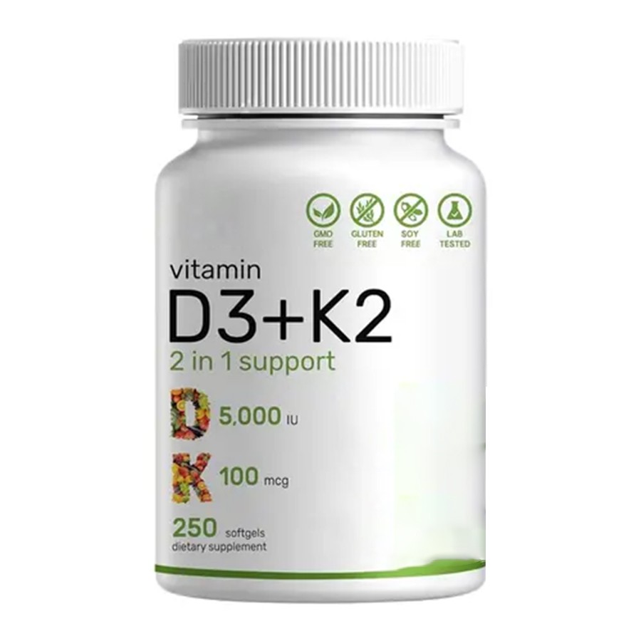 Suplemento de vitamina D3 + K2
