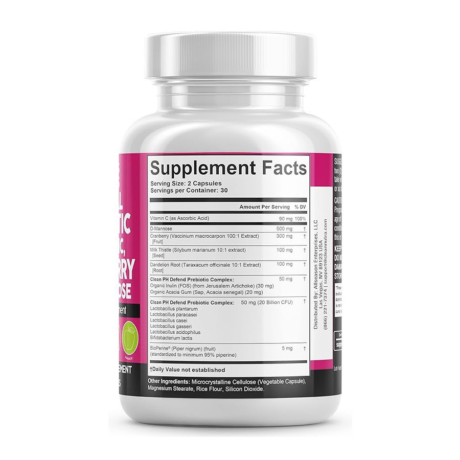 Women's Vaginal Probiotic Prebiotic Capsules